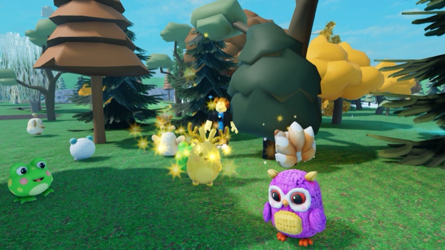 Catching cryptids in the Wilds: a Golden Jackalope, a Hootling and friends